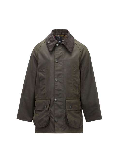 Boy´s Barbour Classic Beaufort Waxed Olive