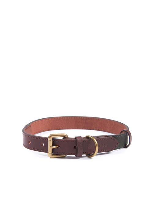 Barbour Wax/Leather Dog Collar Olive