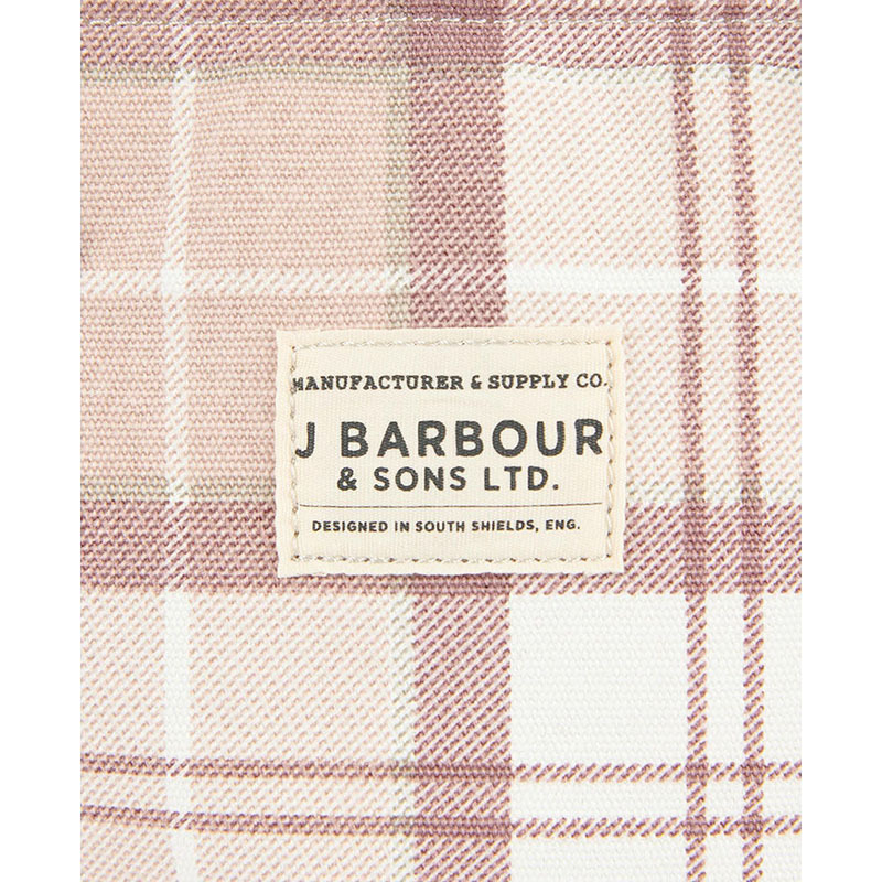 Barbour Leathen Tote Bag Pink