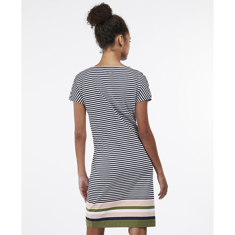 Barbour Harewood Stripe Dress Stripe