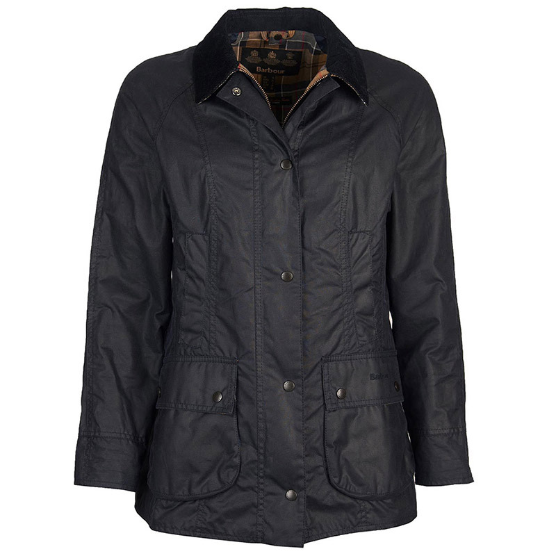 Barbour Classic Beadnell Wax Jacket Navy