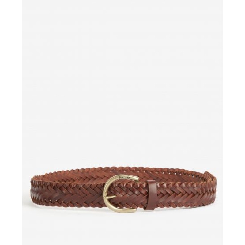 Barbour Chilton Leather Belt brown
