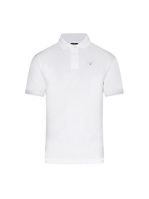 Barbour Sports Polo Shirt White