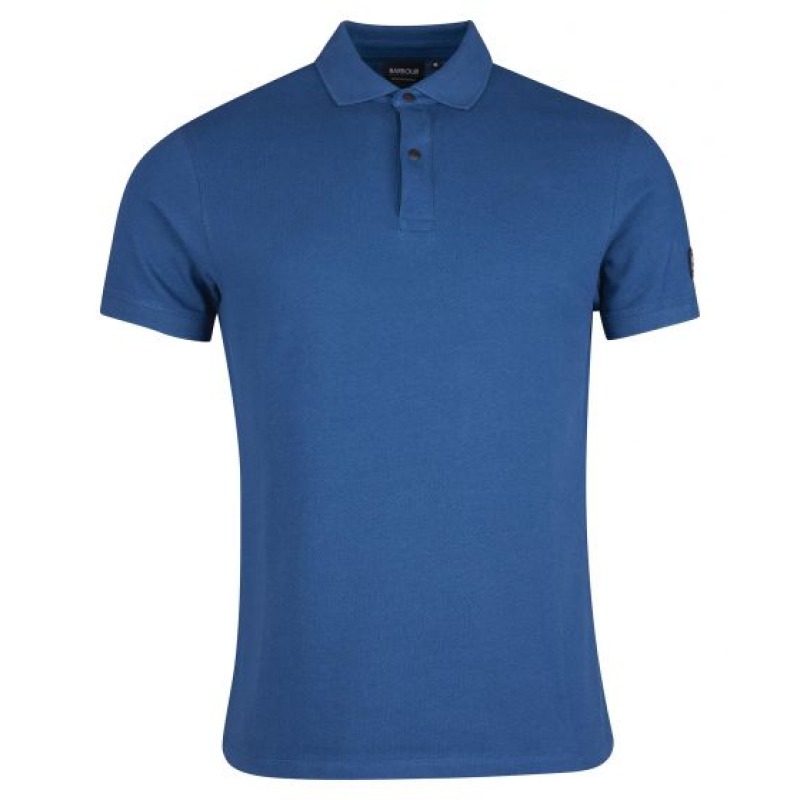 B.Intl Contest Polo Shirt blue