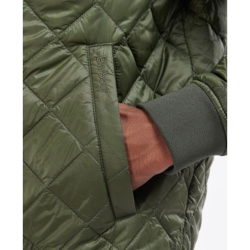 Barbour Galento Quilted Jacket olive