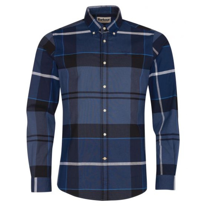 Barbour Sutherland Tailored Shirt blue