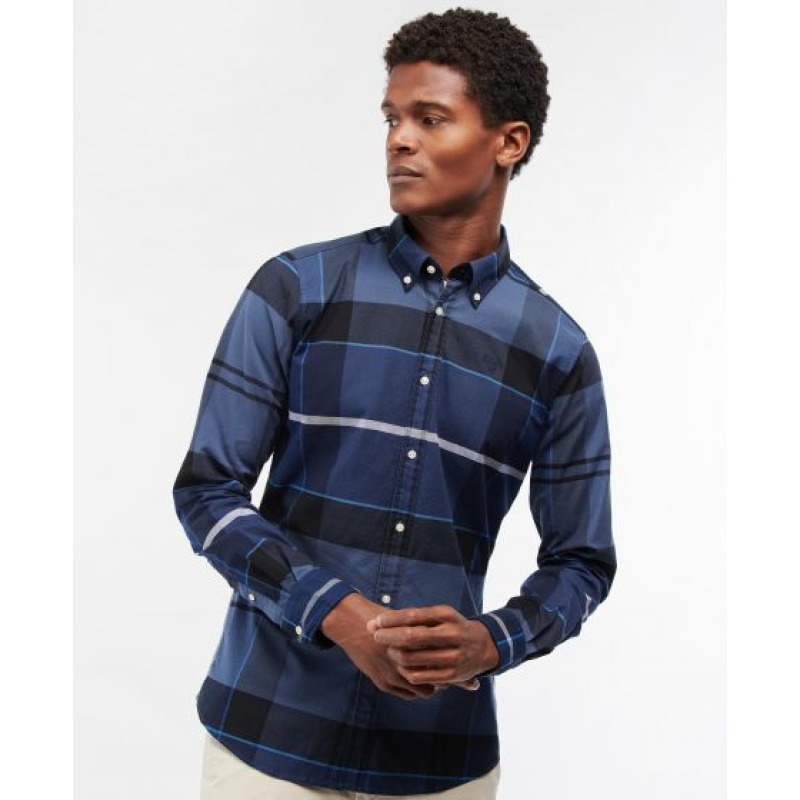 Barbour Sutherland Tailored Shirt blue