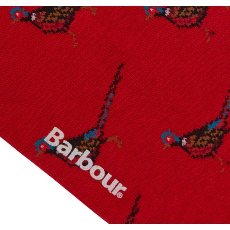 Barbour Mavin Socks Red