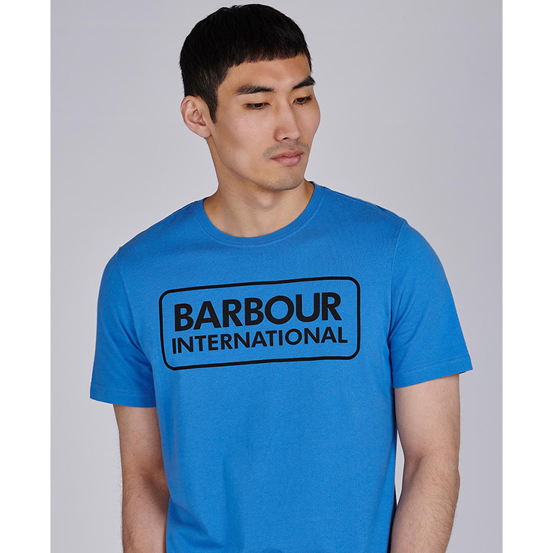 B.Intl International Graphic T-Shirt Pure Blue