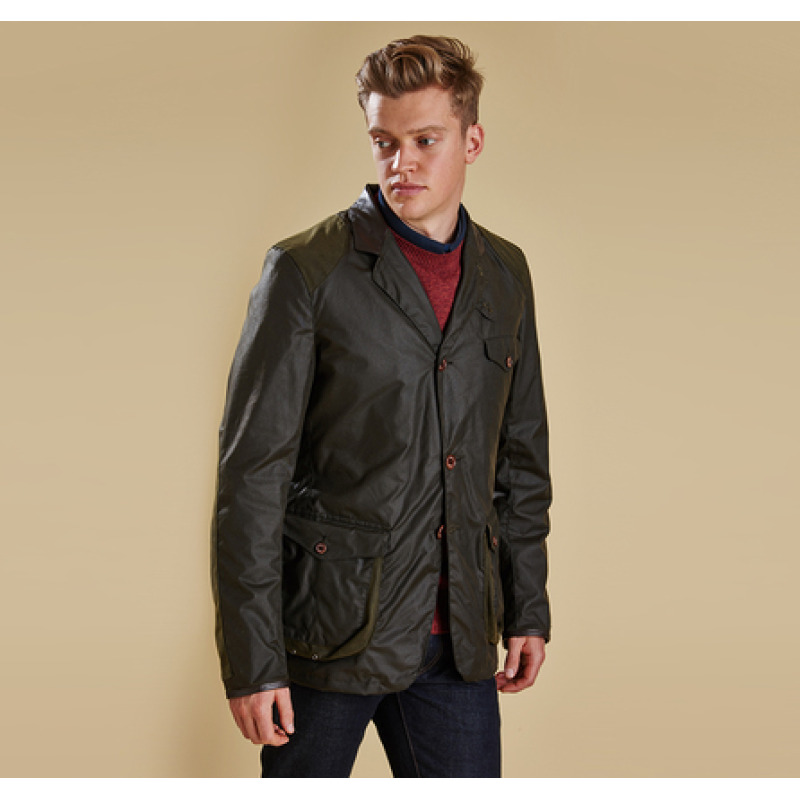 Barbour Beacon Sports Jacket Olive
