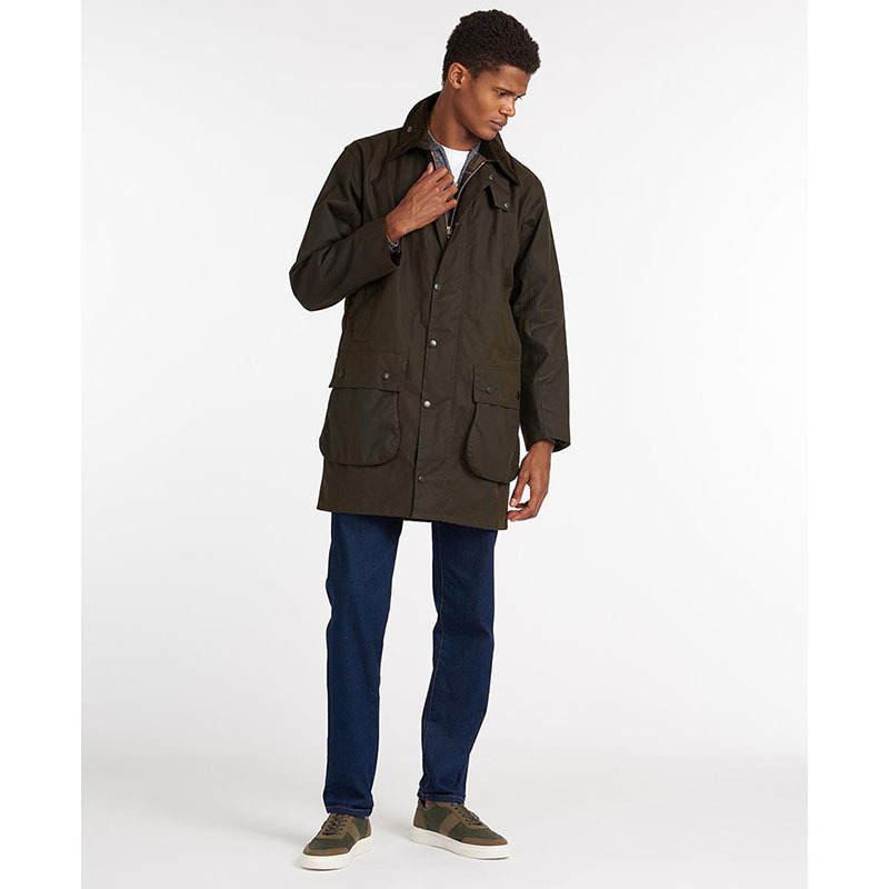 Chaqueta Barbour Classic Northumbria Wax Olive | Cooast