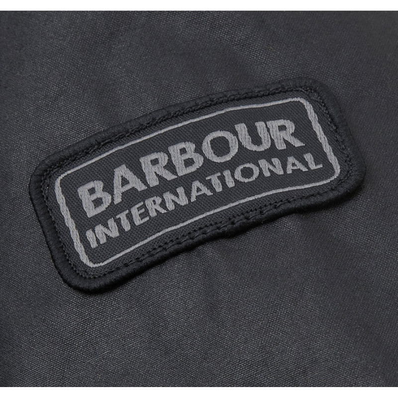 Barbour Duke Waxed Jacket Black