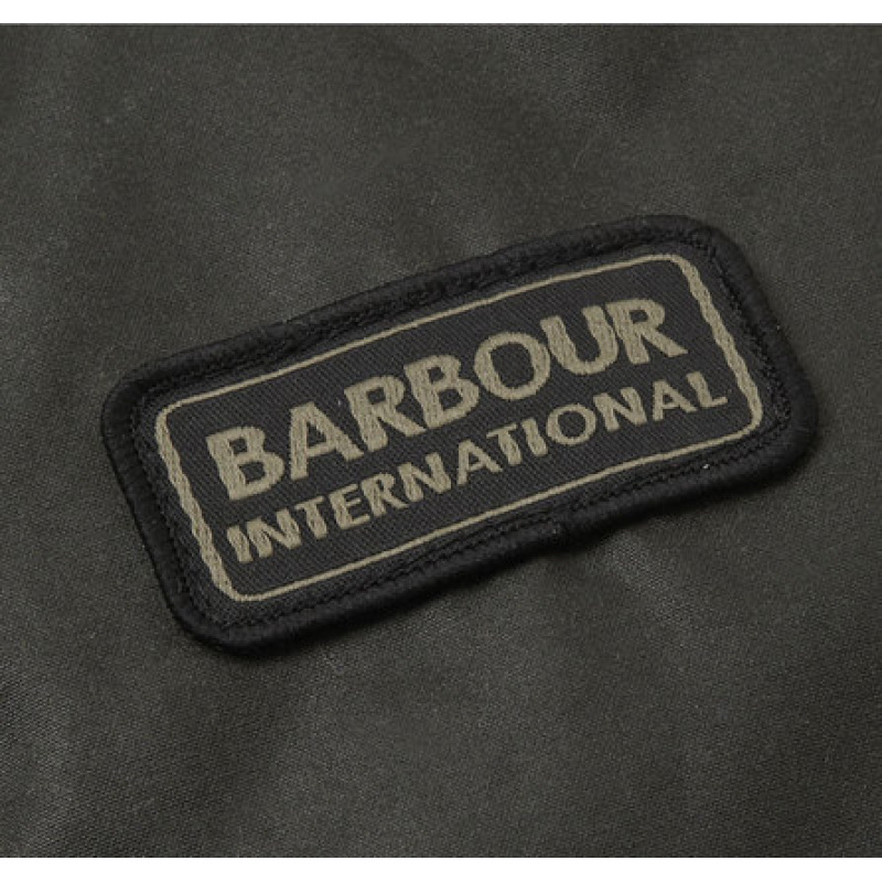 Barbour Duke Waxed Jacket Sage