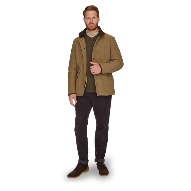 Barbour Bowden Quilted Jacket Olive