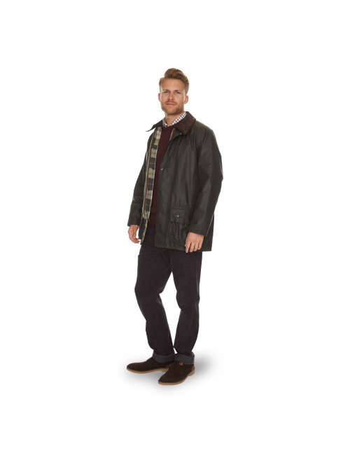 Barbour Bedale Waxed Jacket Sage