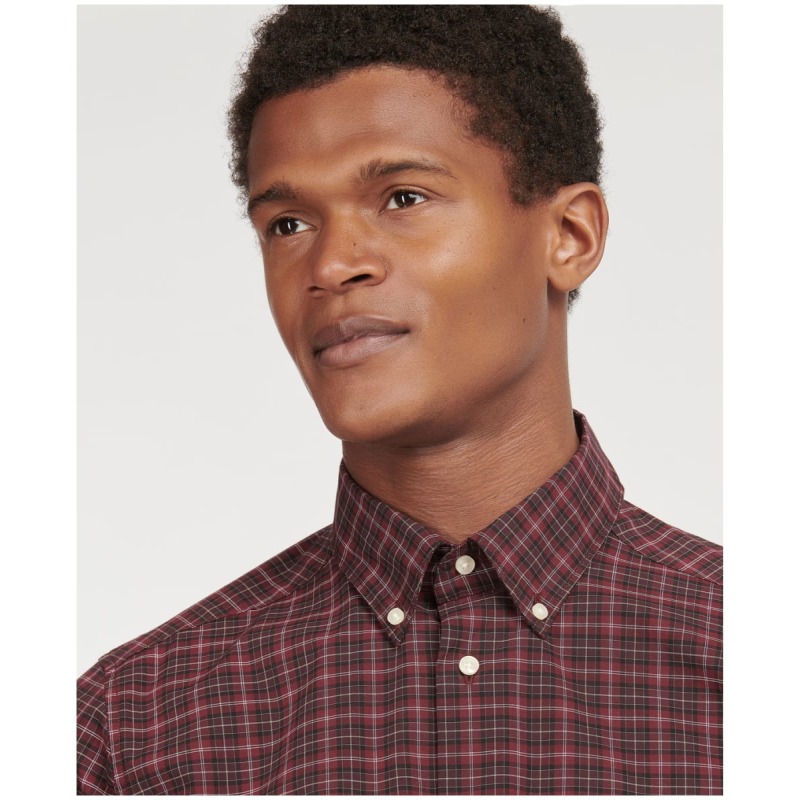Barbour Lomond Tailored Shirt Red