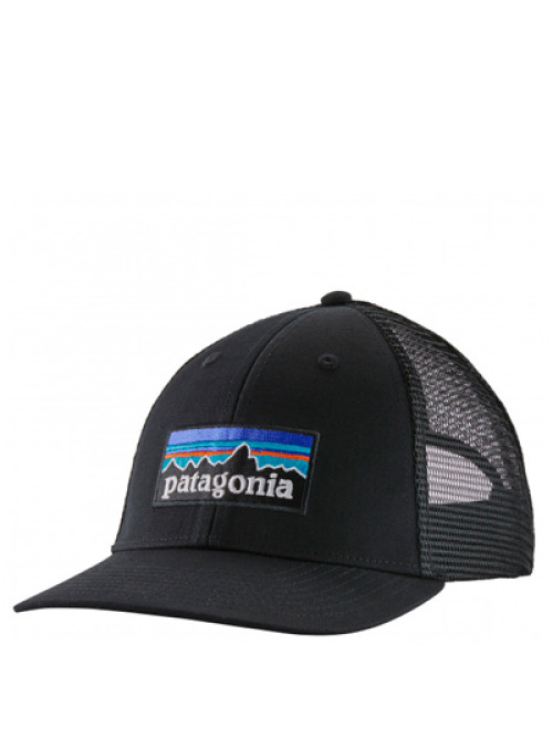 Patagonia P-6 LoPro Trucker Hat Black