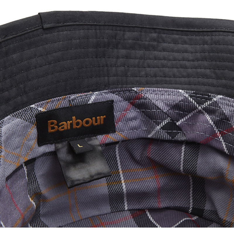 Barbour Wax Sports Hat Black