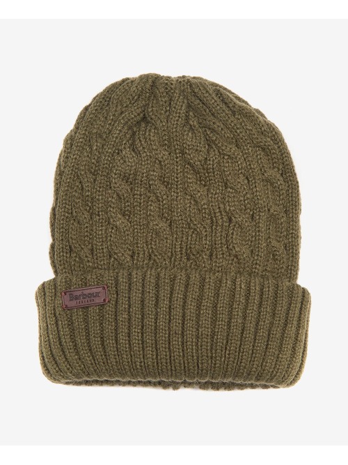 Barbour Balfron Knit Beanie Olive