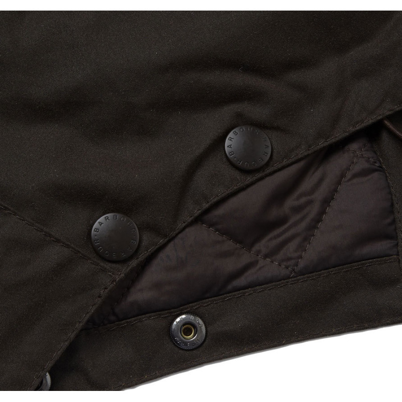 Barbour Waxed Storm Hood Olive