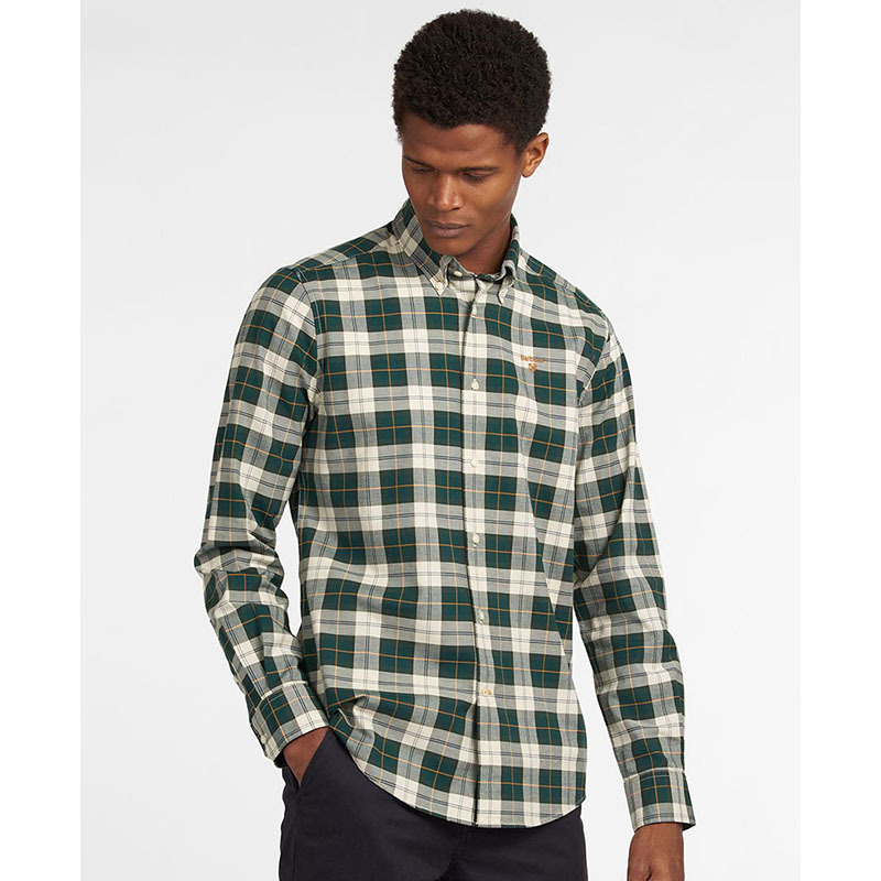 Barbour Helmside Tailored Shirt Ancient