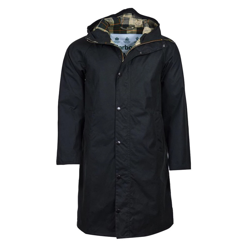 Barbour Hooded Hunting Waxed Jacket