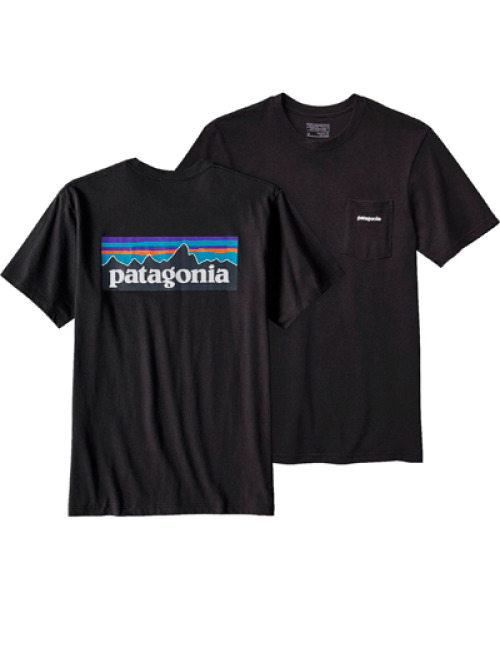 Patagonia P6 Pocket T Black