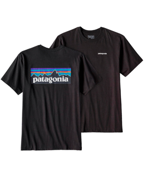 Patagonia P6 T-Shirt Black