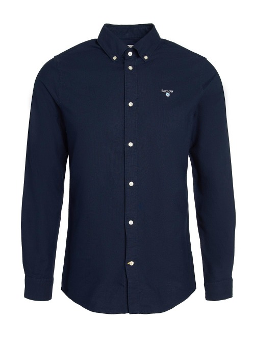 Barbour Oxford Tailored Shirt Navy