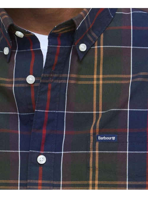 Barbour Laggon Tartan Relaxed Long-Sleeved Shirt